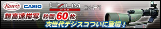������ߥ����� EXILIM EX-F1�ǥ��������å�