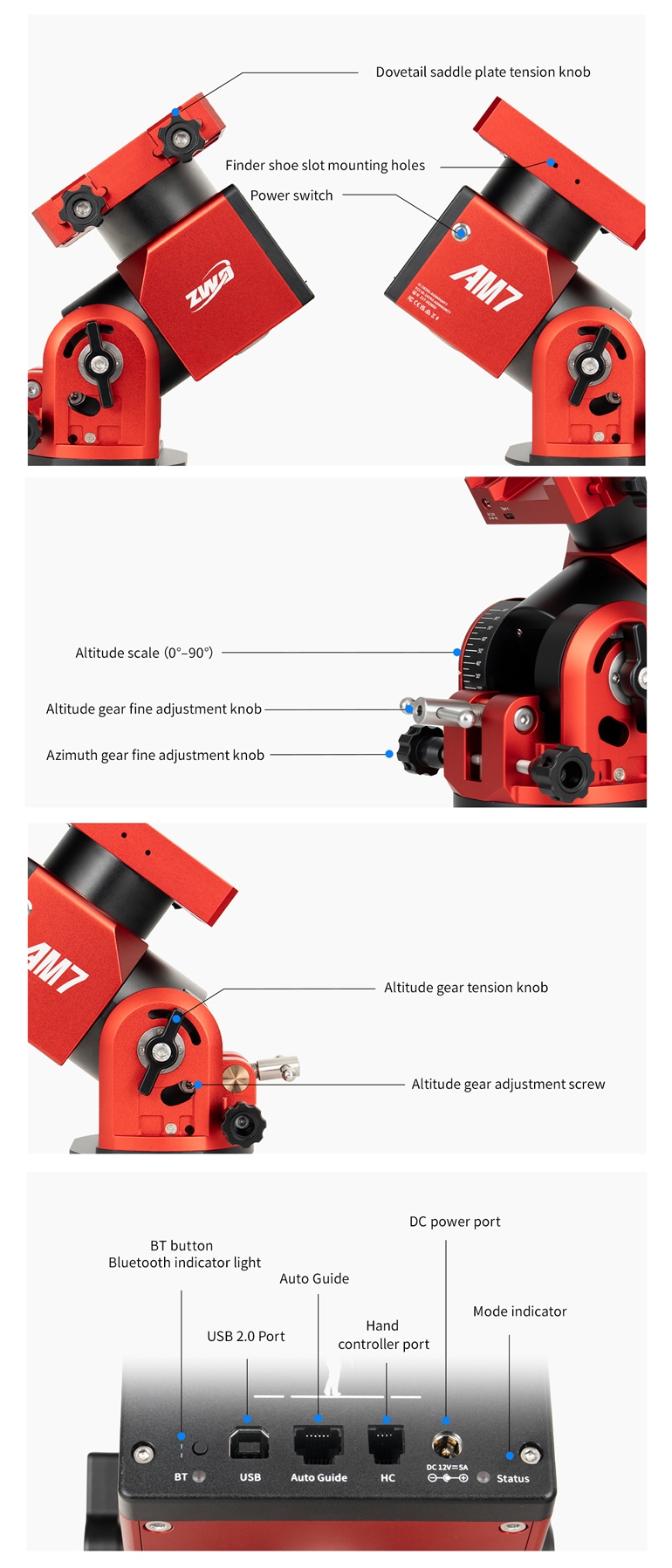 ZWO AM7（ストレイン・ウェーブ・ギア搭載赤道儀）｜ 2026年1月28日新
