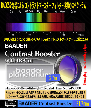 B362 コントラスト・ブースターフィルター 31.7mm