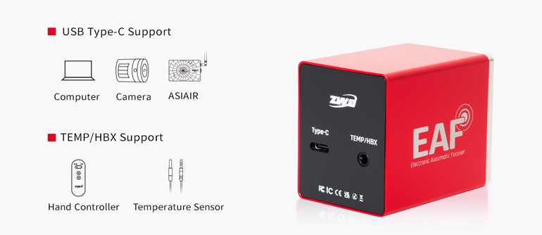 ZWO New EAF（電動フォーカサー）アドバンスセット（2025年6月12