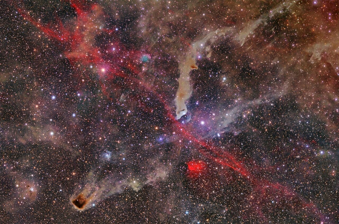 vdB152周辺の分子雲