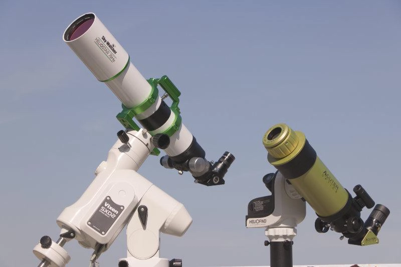 フェニックスとヘリオスター76Hαの インプレッション