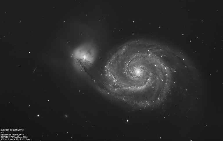 カメラ本体のフロントビュー