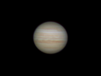 ED103Sで撮影した木星