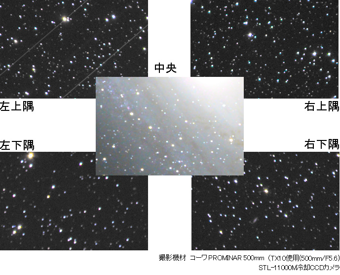 各部分のピクセル等倍画像